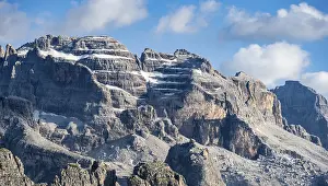 Uninhabited Alpine Landscape Photo Drucke: Summit of the Brenta Mountains