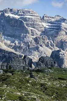 Southern European Mountain Range Drucke: Summit of the Brenta Mountains