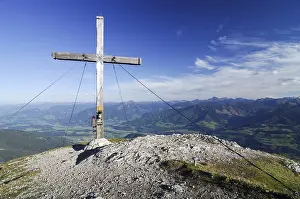 Summit Cross Austria Drucke: Summit cross, Stoderzinken, Styria, Austria
