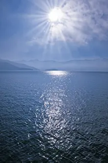 Alpine Lake Photography Drucke: Sun over the Walchensee, Bavaria, Germany