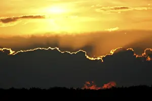 Open Air Landscapes Drucke: Sunset