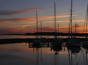 Baltic Sea Evening Sky Drucke: Sunset
