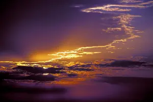 Open Air Landscapes Drucke: Sunset