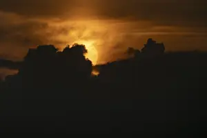 No People Sunset Scene Drucke: Sunset, clouds