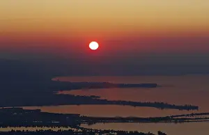 Evening Atmosphere Photography Drucke: Sunset on Lake Constance
