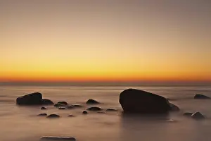 German Coastal Landscape Photography Drucke: Sunset on Poel