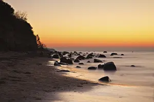 Motion Blur Photography Drucke: Sunset on Poel