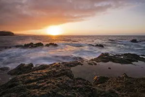 Evening Sun Spain Drucke: Sunset on Tenerife