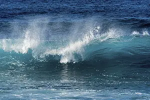 Pacific Ocean Waves Drucke: Surf in the Pacific Ocean, Easter Island