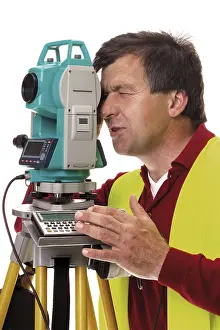Hard Hat Symbolism Drucke: Surveyor
