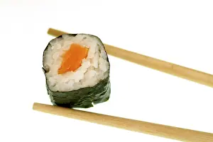 Asian Seafood Dish Drucke: Sushi