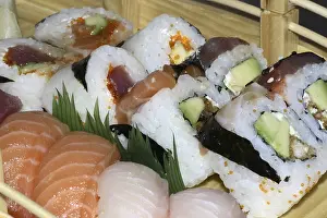 Gourmet Seafood Dish Drucke: Sushi