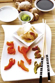 Asian Food Drucke: Sushi