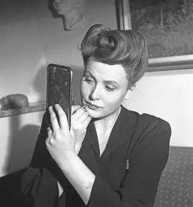 Swedish Actress Drucke: Swedish actress Birgit Tengroth