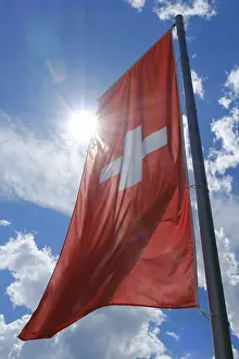 Swiss Flag Drucke: Swiss flag