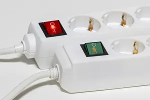 Power Industry Equipment Drucke: Switchable socket strips, plugs