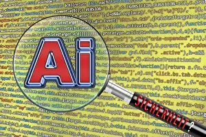 Artificial Intelligence Drucke: Symbolic image, AI Artificial Intelligence