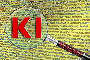 Computer Crime Prevention Drucke: Symbolic image, AI Artificial Intelligence