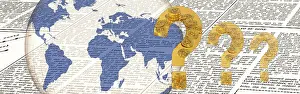 Bitcoin Future Vision Drucke: Symbolic image, Bitcoin as a questionable vision of the future