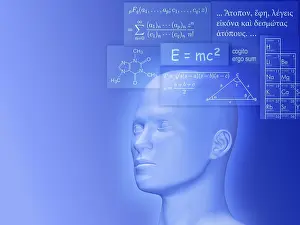 Symbolic Representation Of Knowledge Drucke: Symbolic image depicting knowledge