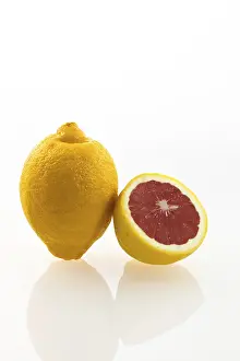 Healthy Eating Concept Image Drucke: Symbolic image, genetically modified lemon