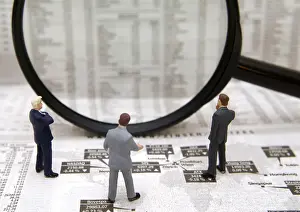 Symbolic Finance Image Drucke: Symbolic for shareholders
