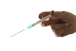 Virus Infection Prevention Drucke: Syringe