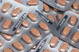 Blister Packaging Drucke: Tablets in blister packaging, Germany