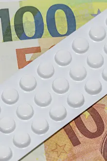 Medicine Packaging Design Drucke: Tablets, blister packaging, medicines