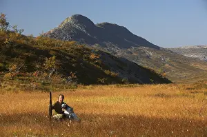 Human And Nature Connection Drucke: Taking a break from hiking