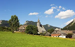 Deserted Austria Drucke: Tauplitz, Styria, Austria