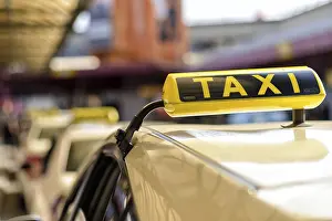 Road Traffic Drucke: Taxi