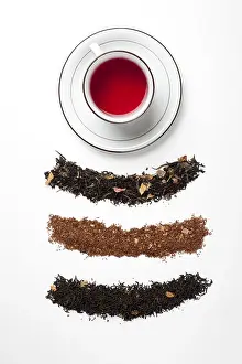 Birds Eye View Food Drucke: Tea