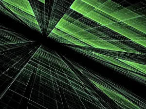 Scientific Research Background Drucke: Technology perspective background - abstract computer-generated image