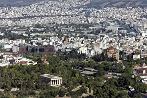 Southeast Europe Landmark Drucke: Temple of Hephaestus, god of blacksmithing