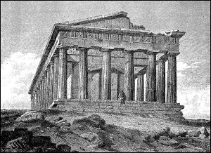 Ancient World Landmarks Drucke: Temple of Hephaestus, Hephaisteion