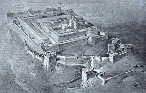 Temple Of Solomon Drucke: The Temple in Jerusalem from the time of Solomon