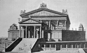 Temple Of Jupiter Drucke: Temple of Jupiter on the Capitol