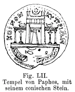 Tempel von Paphos mit konischen Steinen
