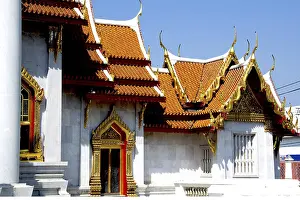 Deserted Buddhist Temple Drucke: Temples in Bangkok