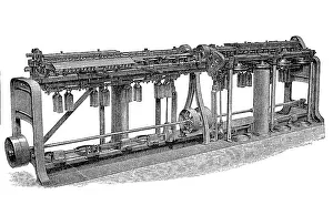 Industrial Plant Construction Drucke: Textile industry, spinning mill