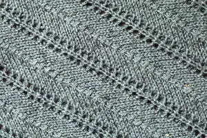 Close Up Texture Drucke: Texture of knitting close up as a background
