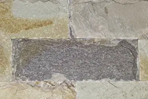 Granite Rock Formations Drucke: The texture of natural stone, sandstone