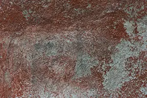 Deserted Stone Landscape Drucke: Texture of a stone wall, rough