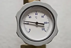 Information Display Board Drucke: Thermometer