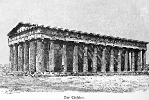 Temple Of Hephaestus Athens Drucke: Theseion, Temple of Hephaestus