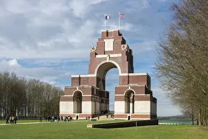 World War One Soldier Drucke: Thiepval Monument