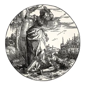 Diese Thebe klägt um den Toten Pyramus