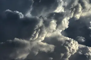 Dark Cloudy Sky Germany Drucke: Thunderclouds, Bavaria, Germany