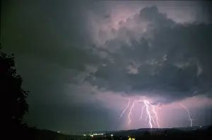 Stormy Atmosphere Images Drucke: Thunderstorm sky